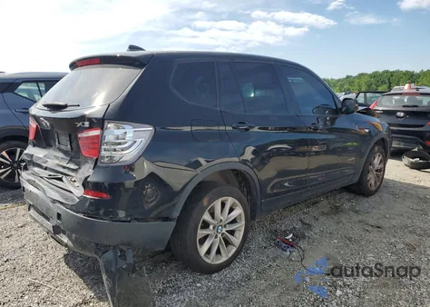 2013 BMW X3 xDrive28I из США, поврежденный, VIN 5UXWX9C59D0A19655